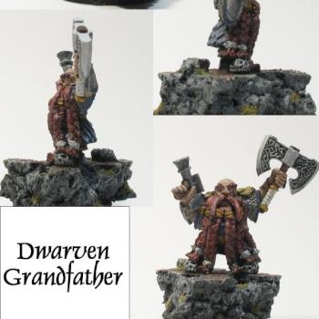 Dwarven Grandfather by mrbuddylee