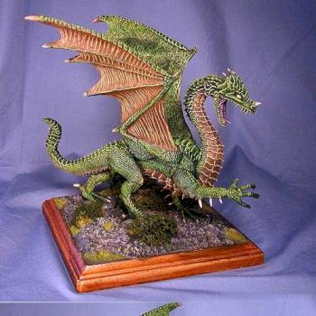 Viridius - Green Dragon Wurm! by mpengle