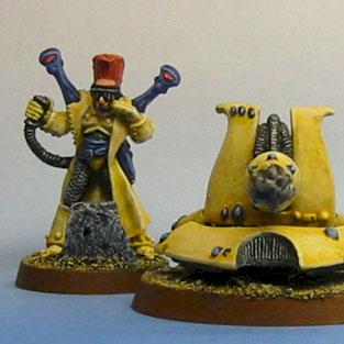 Eldar weapons platform by Trevor