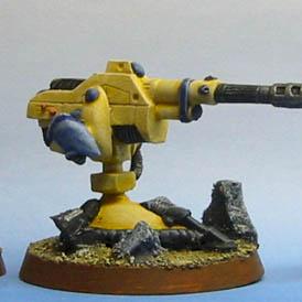 RT era Eldar D-cannon by Trevor