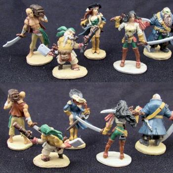 Pirate Crew (Reaper Bones KS) by PegaZus