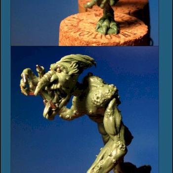 AD&D Style Troll Sculpt by Atom