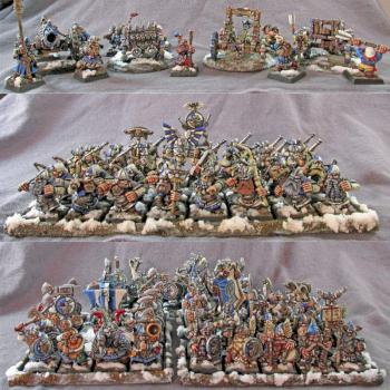 2000 point Dwarf Army by mousekiller