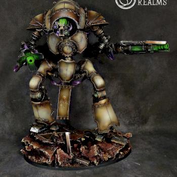 Adeptus Mechanicus Ceratus Atrapos Knight by Awaken Realms