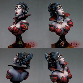 Kharis, vampire queen bust - Kabuki Studio by KABUKI MODELS