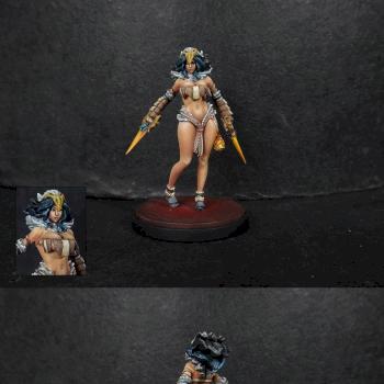 Kingdom Death - Pinup Lioness by Wondercat