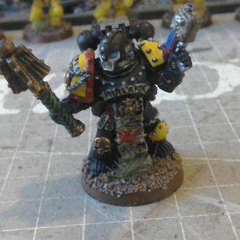 Imperial Fist Chaplain by Mr.Flibble