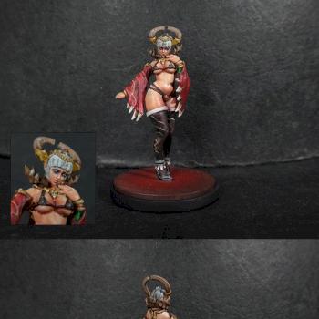 Kingdom Death - Pinup Dragon Sacrifice by Wondercat