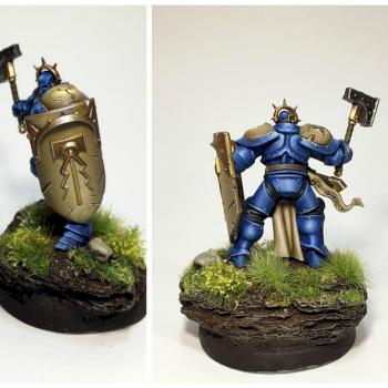 Stormcast Eternal Sigmarine by tittlemanscrest84