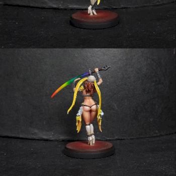 Kingdom Death - Pinup Phoenix Dancer by Wondercat