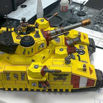 Imperial Fist Baneblade by Mr.Flibble