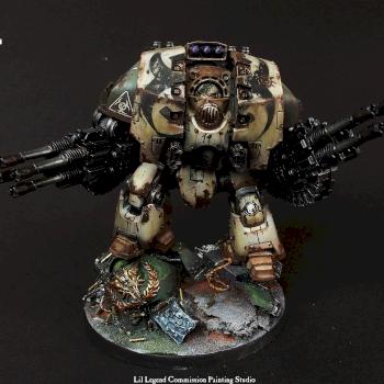 Deathguard Leviathan Dreadnought Commission by Lil'Legend Studio by lilloser