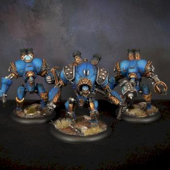 Cygnar Warjacks by paintordieminiatures