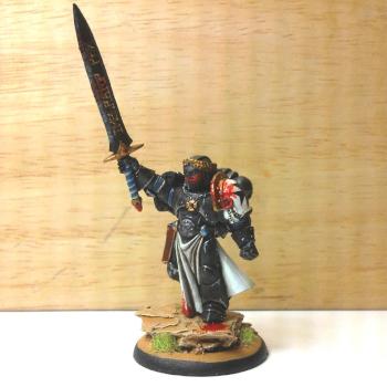 Black Templars Emperor's Champion by gunrunr