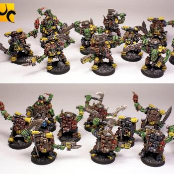 Ork Kommandos by UnlimitedColours