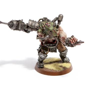 RENEGADE OGRYN BERSERKER BOSS with DRILL by Perfectus Art Studio