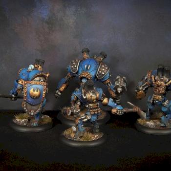 Cygnar Warjacks by paintordieminiatures