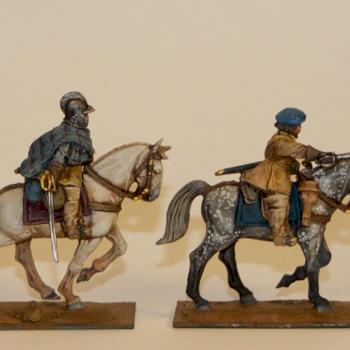 English Civil War Cavalry Riders by Polymath Workshop