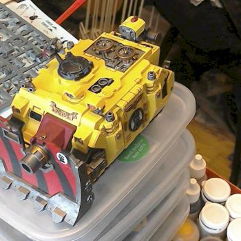 Imperial Fist Vindicator by Mr.Flibble