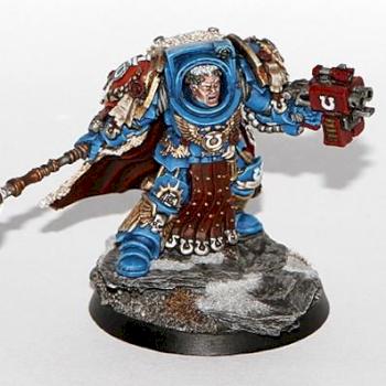 ULTRAMARINES CAPTAIN 3rd company by Perfectus Art Studio