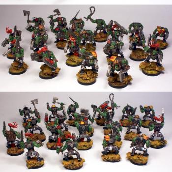 Ork Boyz by UnlimitedColours