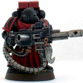 Red Tyrant Autocannon by Dammekkos2