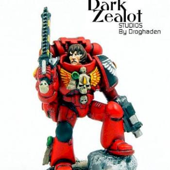 Converted Blood Angels 2nd Co Veteran Seargent by droghaden