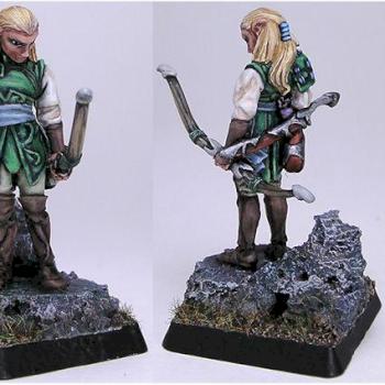 Elven Archer by chambersofminiatures