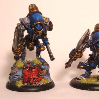 WARMACHINE Cygnar Hunters by Otar