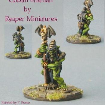 Goblin Shaman by Reaper by Flashman14