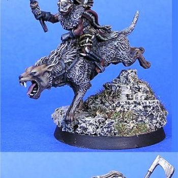 Warg Rider (4) by chambersofminiatures