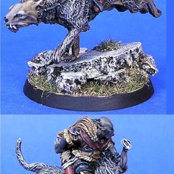 Warg Rider (2) by chambersofminiatures