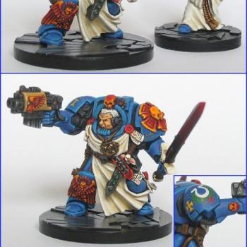 Ultramarines Terminator Captain by bile