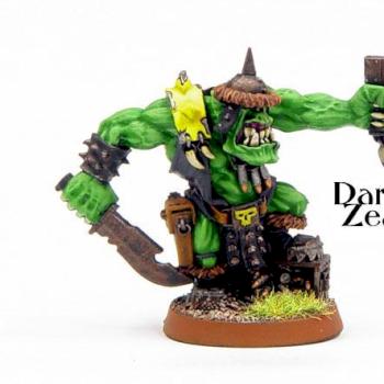 Limited Edition Gorkamorka Ork Nob Bad Moon by droghaden