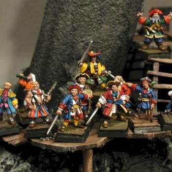 Mordheim Pirates Warband by witchhunter