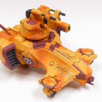 Tau Ion Cannon Hammerhead WIP by droghaden