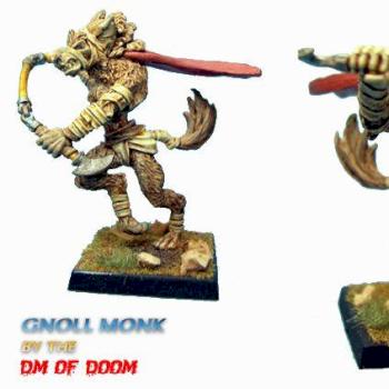 Gnoll Monk by DM of Doom