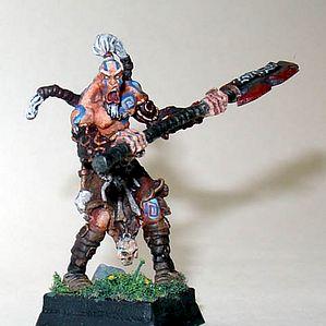 Kelt Giant Barbarian with Halberd by Yalim of Griffin