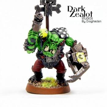 Bad Moon Ork Nob by droghaden