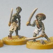 Zombie Pirates from Eureka Miniatures by Flashman14