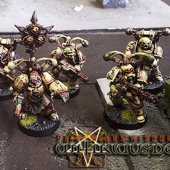 Deathguard Squad by antiklaus