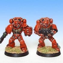 Space Marines Blood Angels by Alexi Z Studio