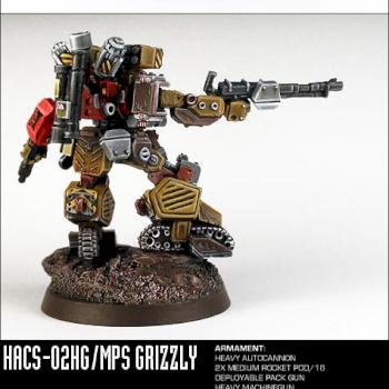 Grizzly Heavy Gear by Mason