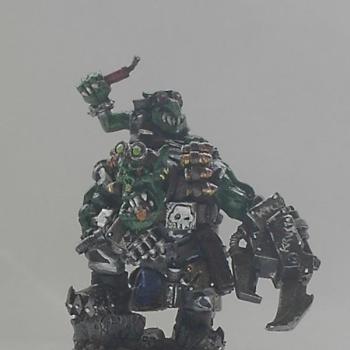 Ork Kommando Kaptain by The Templar