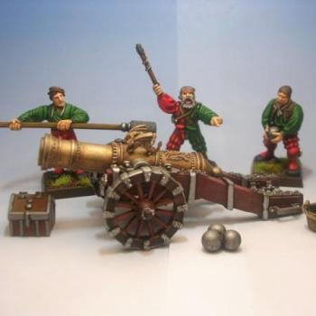 Empire Cannon and Crew by darklord