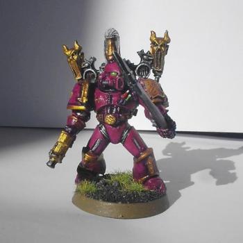 Emperors Children Chaos Marine Champion by The Templar