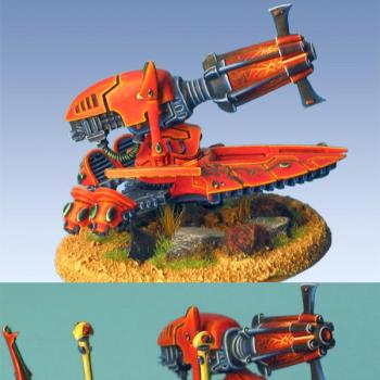 Eldar, Support Weapon Battery, Shadow Weaver by Zentradi