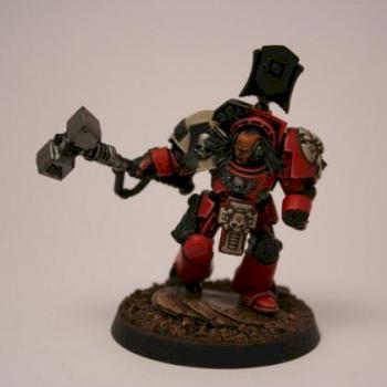 Space Marine Treminator Captain by fishmunky