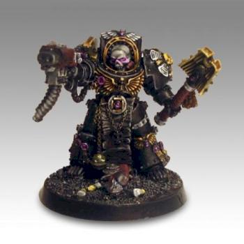 terminator chaplain by Larre