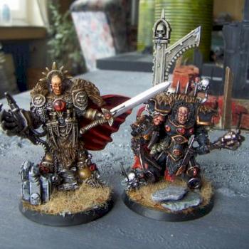 horus before and after the heresy... by reg